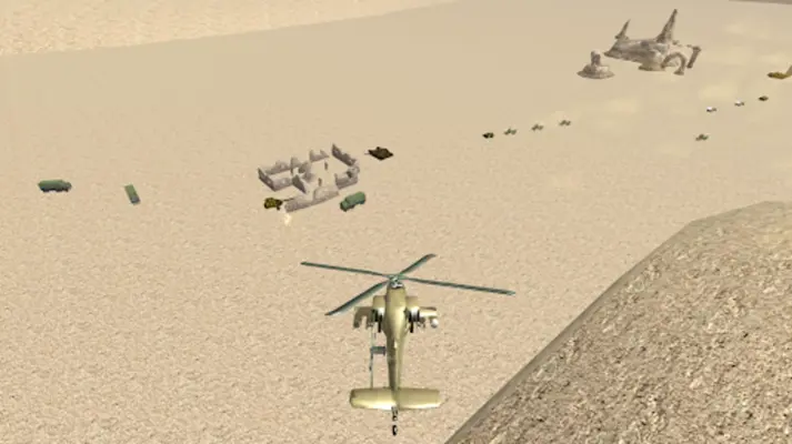 武装直升机模拟机：3D战斗空袭 android App screenshot 0