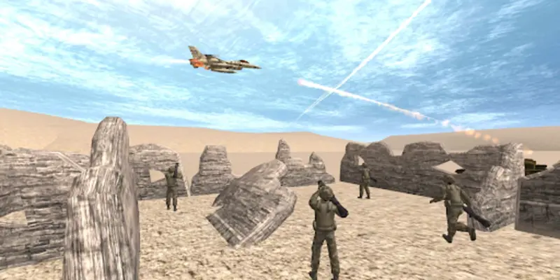 武装直升机模拟机：3D战斗空袭 android App screenshot 4